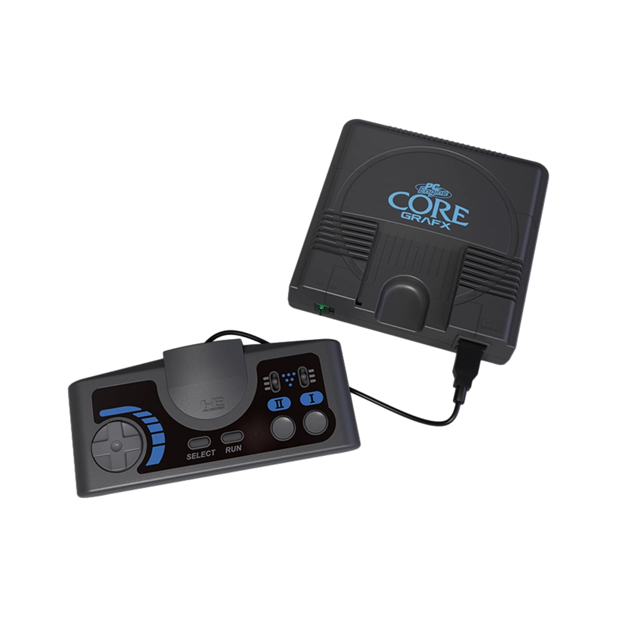 Nec Konami CoreGrafx Mini console on RetroPixl.com for retro gaming players and retrogaming collectors