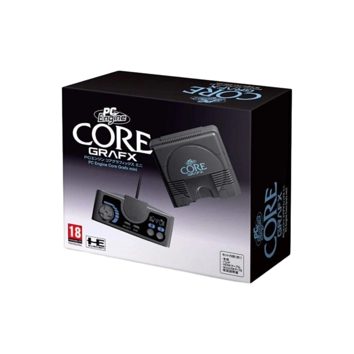 PC Engine CoreGrafx Mini (EUR) - RetroPixl