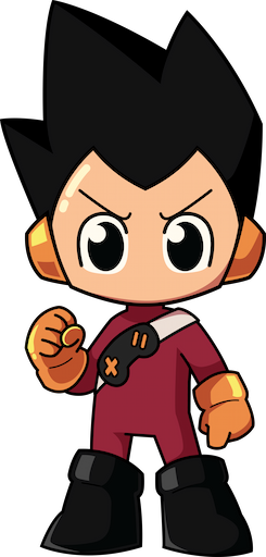 RetroPixl Mascot Pixel Boy