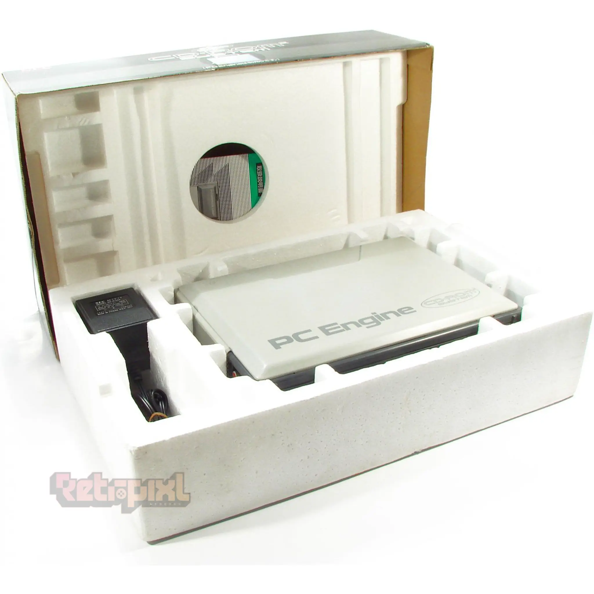 NEC Interface Unit IFU 30-A Box contents for retro gaming players and collectors on RetroPixl