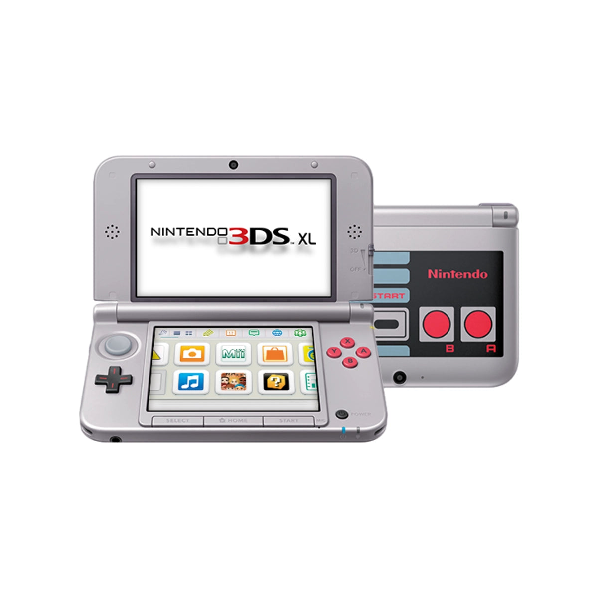 Nintendo 3DS XL NES Edition console on RetroPixl.com for retro gaming players and retrogaming collectors
