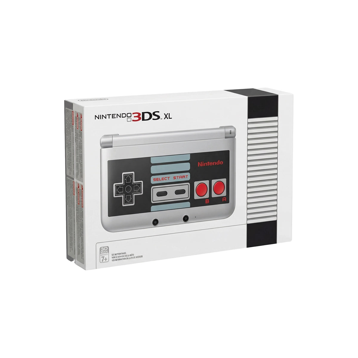 Nintendo 3DS XL NES Edition console on RetroPixl.com for retro gaming players and retrogaming collectors