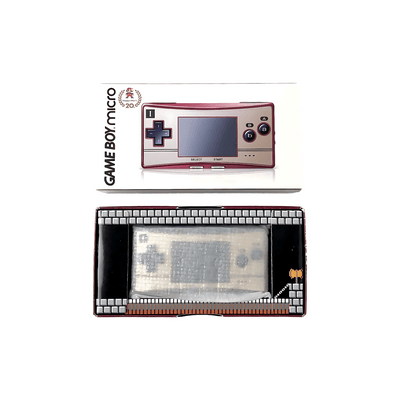 Nintendo Game Boy Micro Famicom 20th Anniversary - RetroPixl