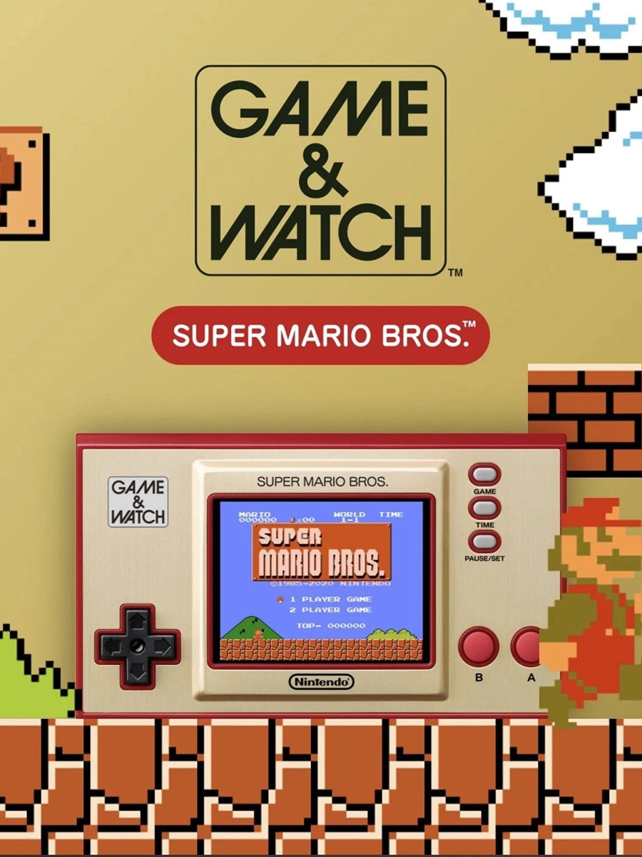 Nintendo Game & Watch Mario Bros  console on RetroPixl.com for retro gaming players and retrogaming collectors