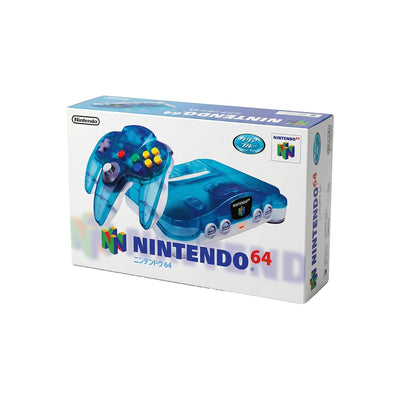 N64 Clear Blue - RetroPixl
