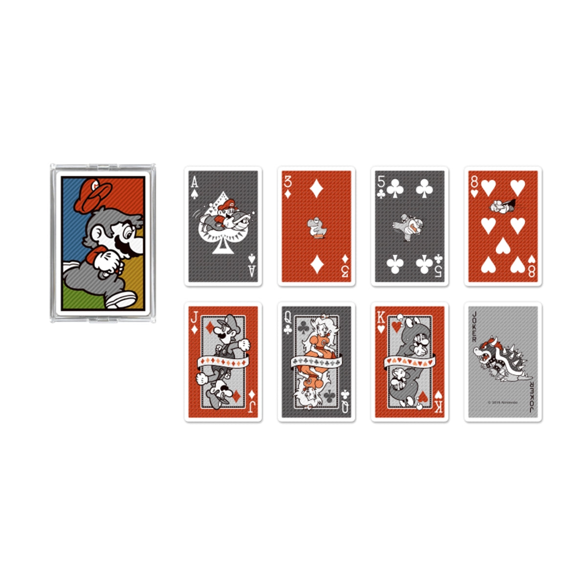 Nintendo retro mario playing cards game Japanese collectible on RetroPixl.com for retro gaming players, retrogaming collectors and Japanese pop culture collectibles fans
