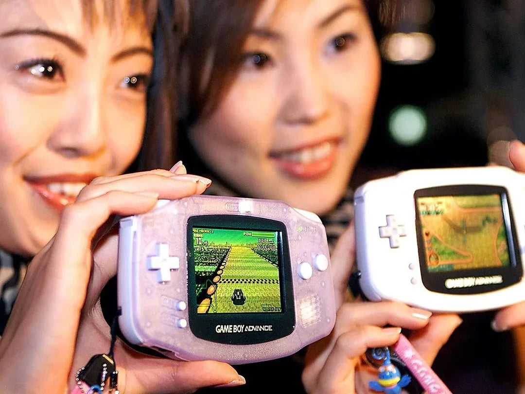Nintendo Gameboy Advance launch in Japan 2001 for retro gaming players and collectors on Retropixl