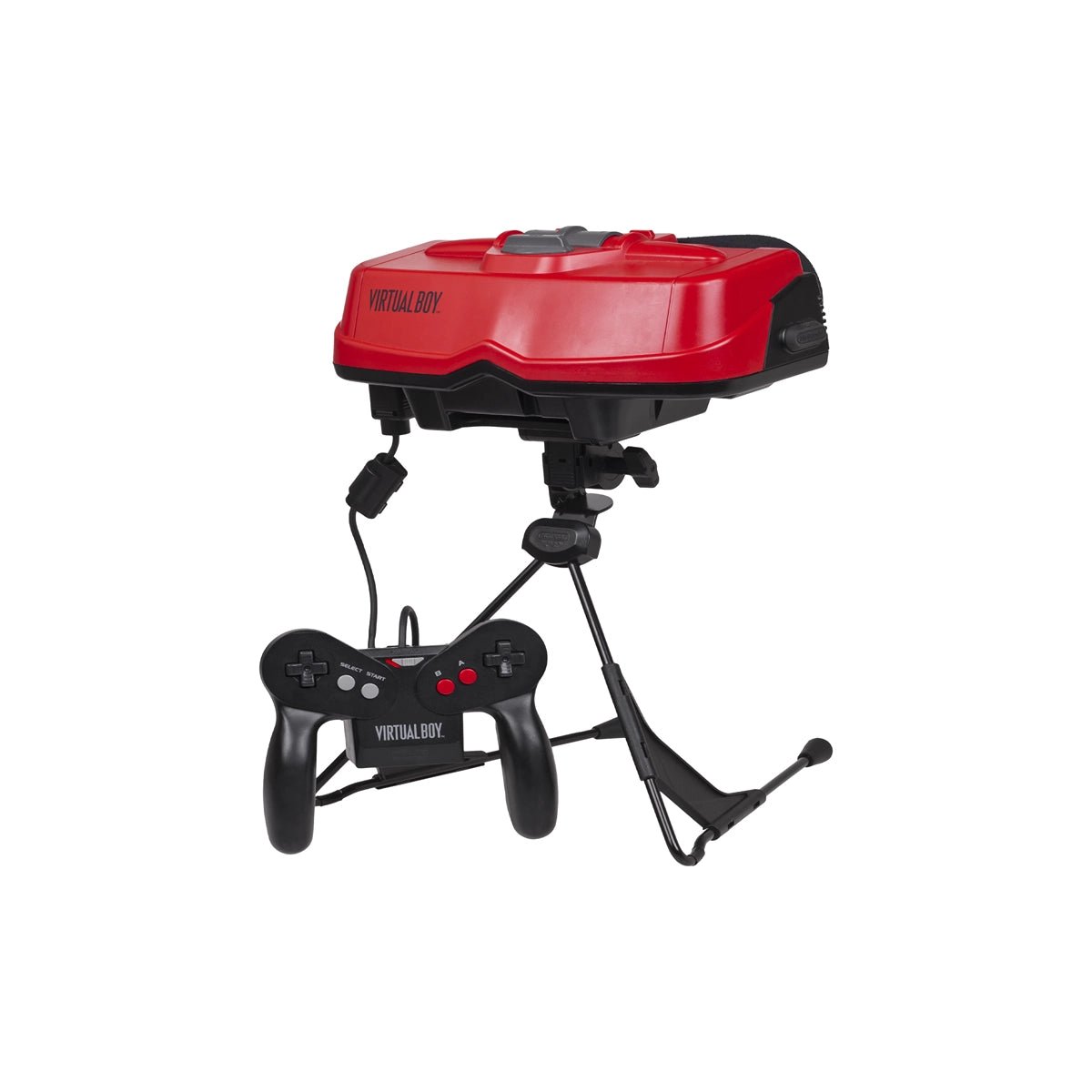 Nintendo Virtual Boy Box contents on RetroPixl.com for retro gaming and retro gaming players and collectors