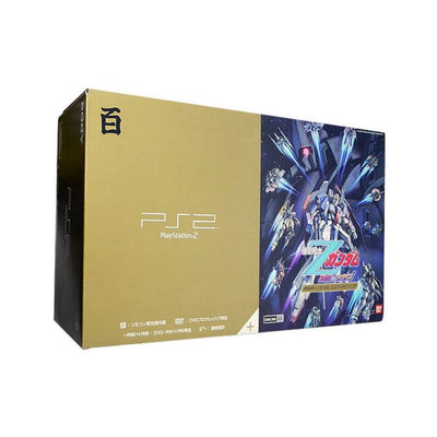 Playstation 2 Gundam Zeta Gold box contents for retrogaming players and retro gaming collectors