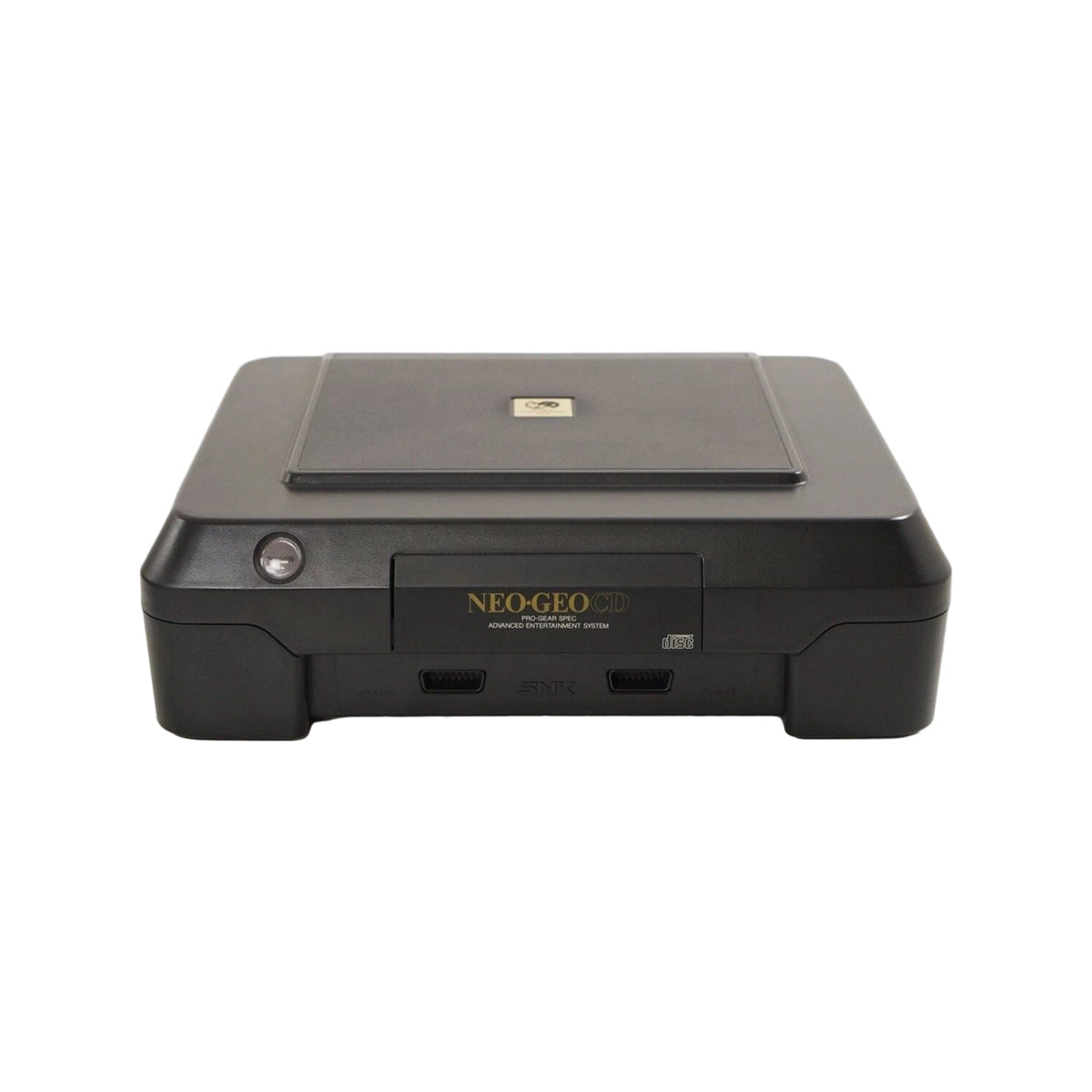 SNK Neo Geo CD Front loading console on Retropixl.com for retrogaming players and retro gaming collectors