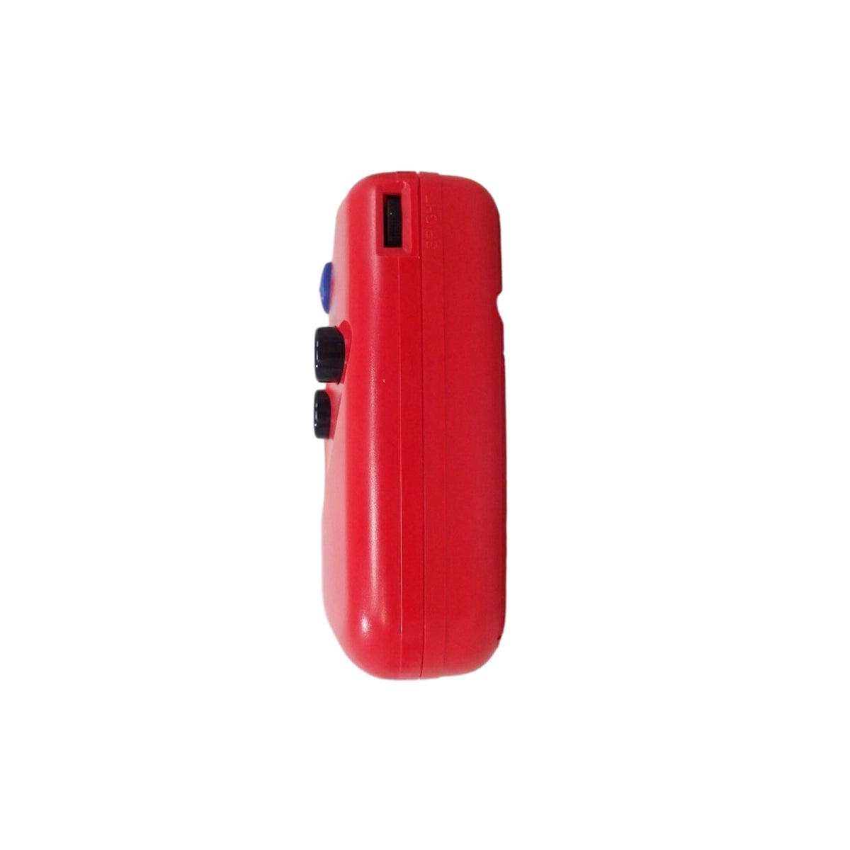 Sega Game Gear Red console side view  for Retropixl.com and retrogaming players and retro gaming collectors