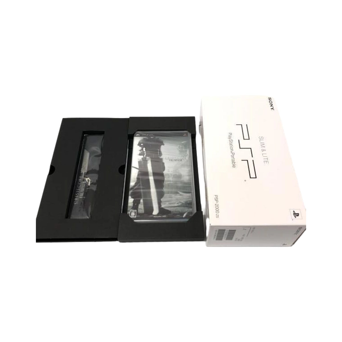 Sony Playstation Portable PSP Final Fantasy Crisis Core  Collector console on RetroPixl.com  for Retrogaming players and Retro Gaming Collectors