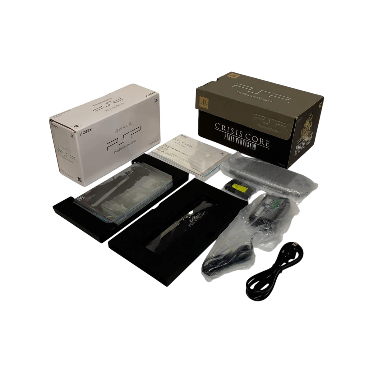Sony Playstation Portable PSP Final Fantasy Crisis Core  Collector console on RetroPixl.com  for Retrogaming players and Retro Gaming Collectors