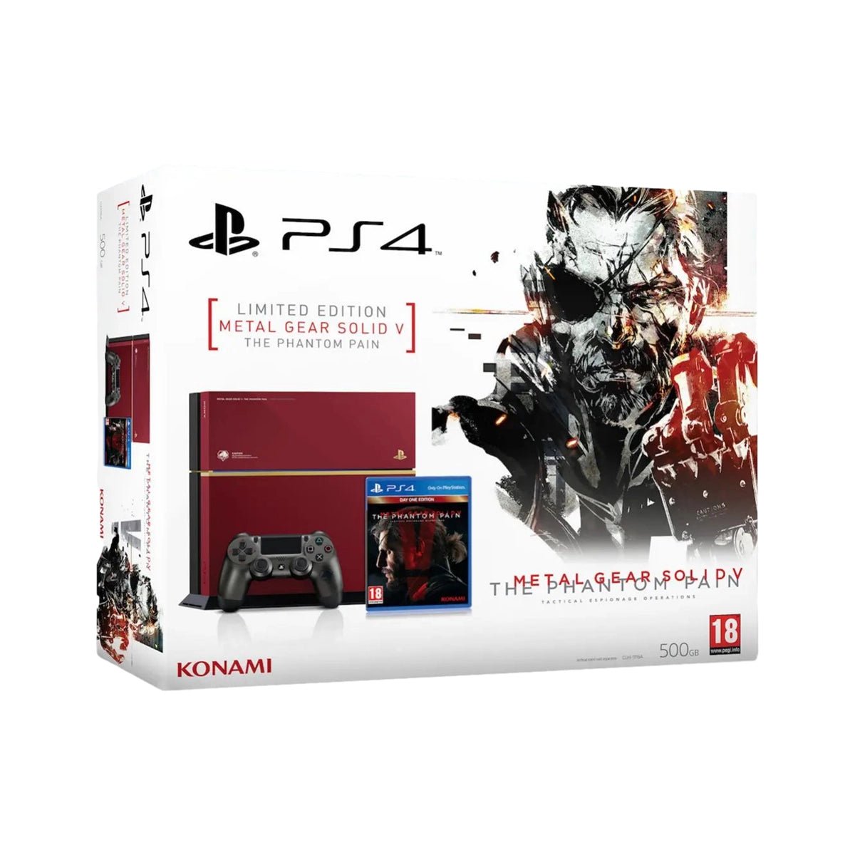 PlayStation 4 メタルギアギアソリッド5 リミテッドパック 500GB METAL