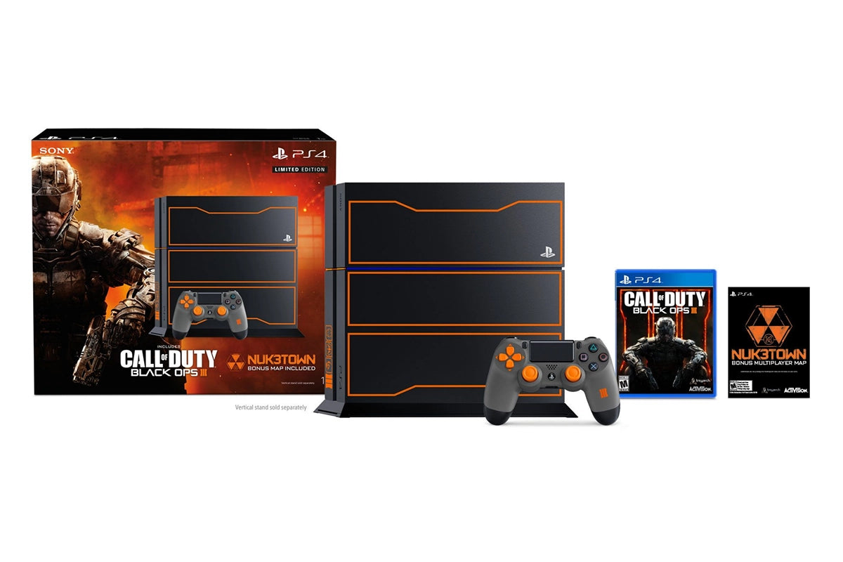 Sony Playstation 4 Call of duty Black Ops 3 console for retrogaming players and retro gaming collectors on Retropixl.com