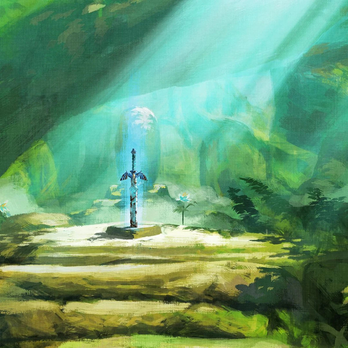 Nintendo The Legend of Zelda Master sword on RetroPixl.com for retro gaming players, retrogaming collectors