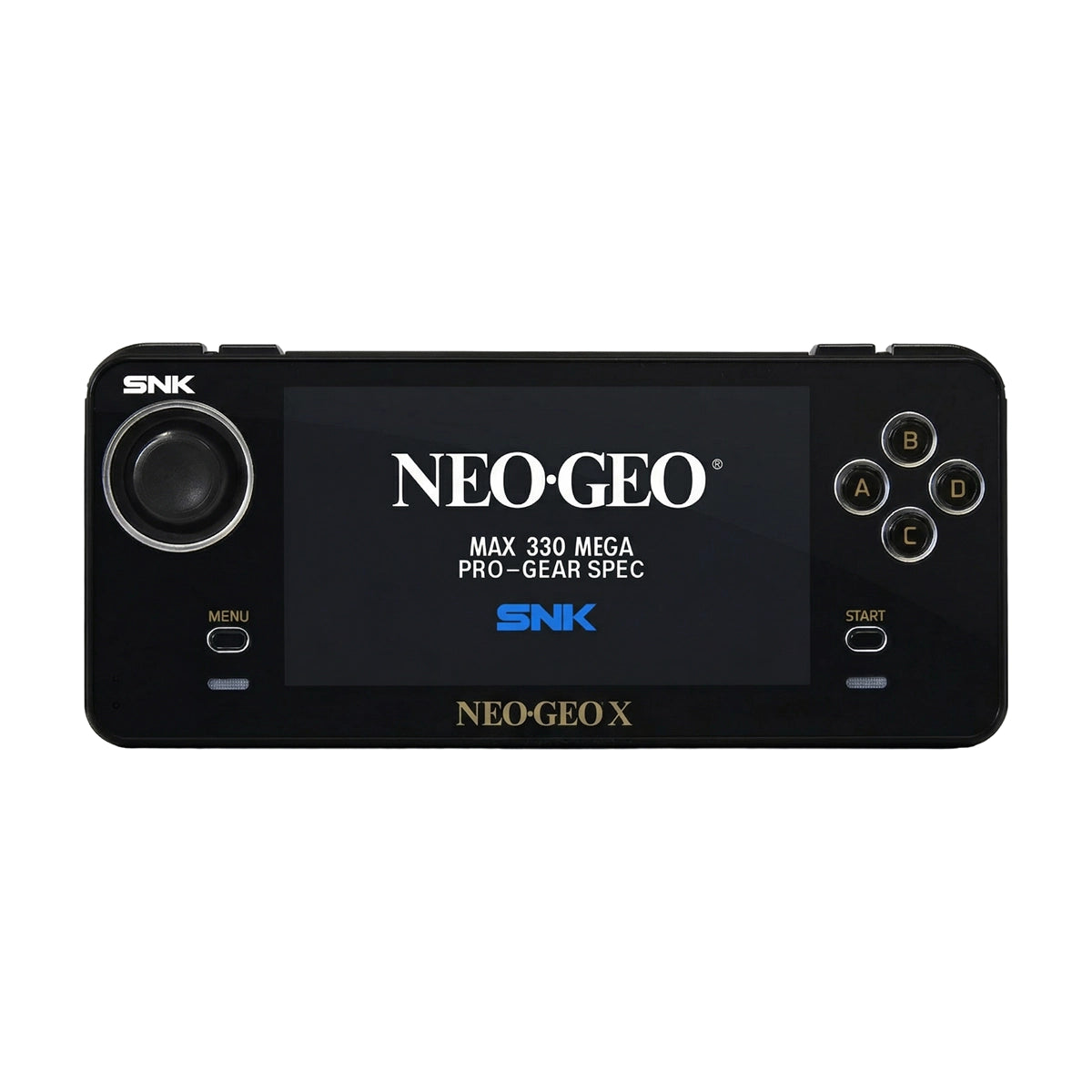 Tommo Neo Geo X Gold handheld console on RetroPixl.com for Retrogaming players and Retro Gaming Collectors
