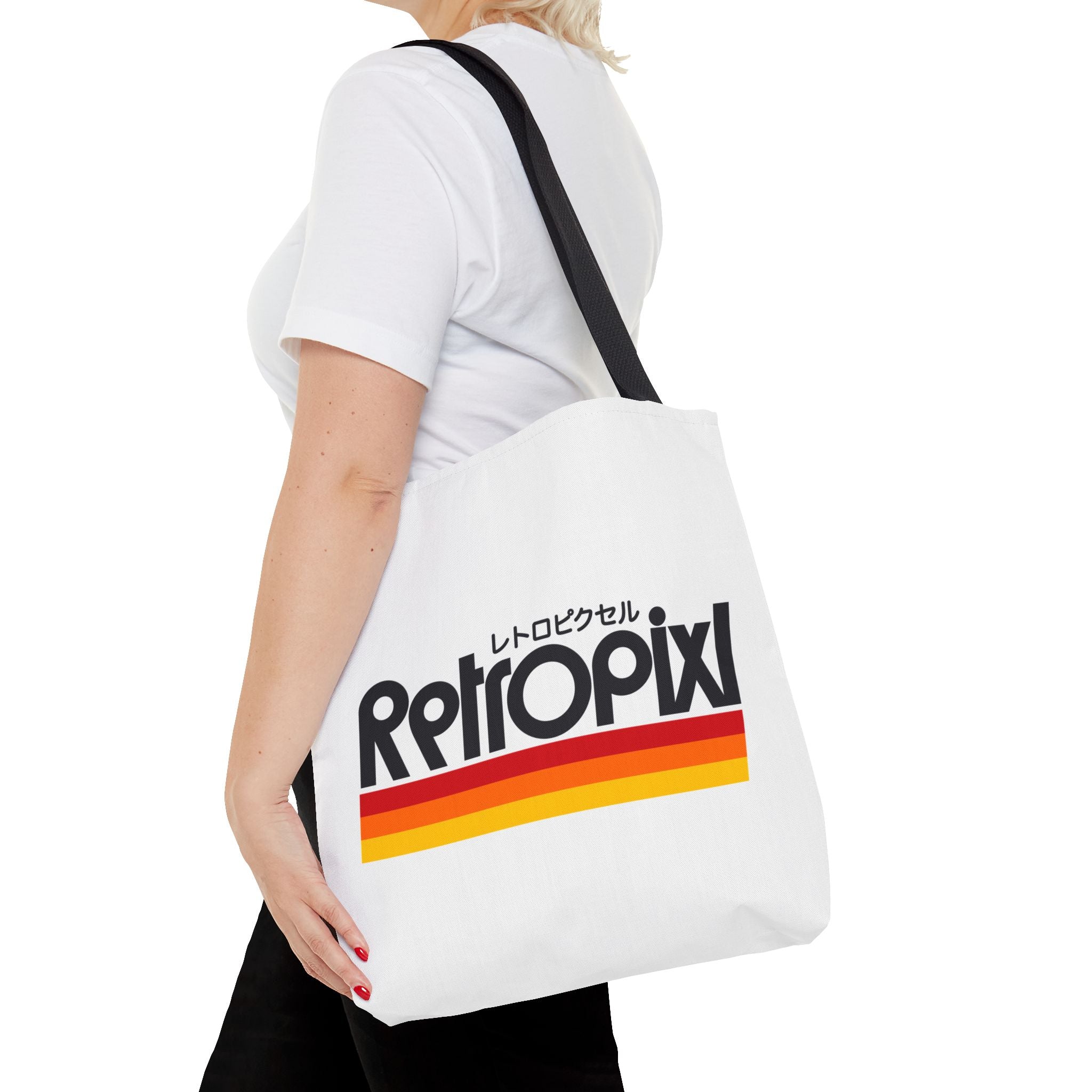 Retropixl Tote Bag — White - RetroPixl