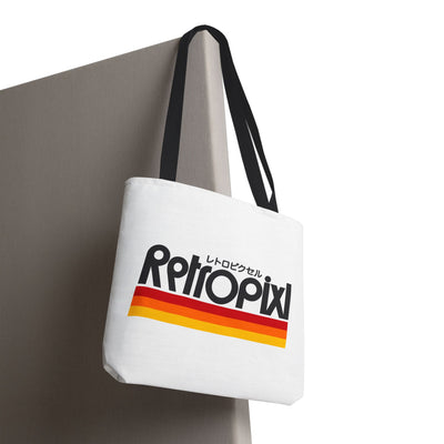 Retropixl Tote Bag — White - RetroPixl
