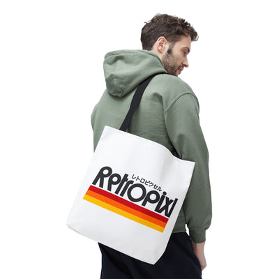 Retropixl Tote Bag — White - RetroPixl