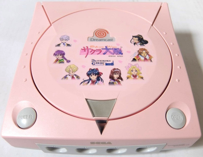 Sakura Wars SEGA Dreamcast Pink VMU Visual Memory Unit with Cap