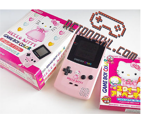 Nintendo Game Boy Color Hello Kitty Special Edition LIMITED EDITION