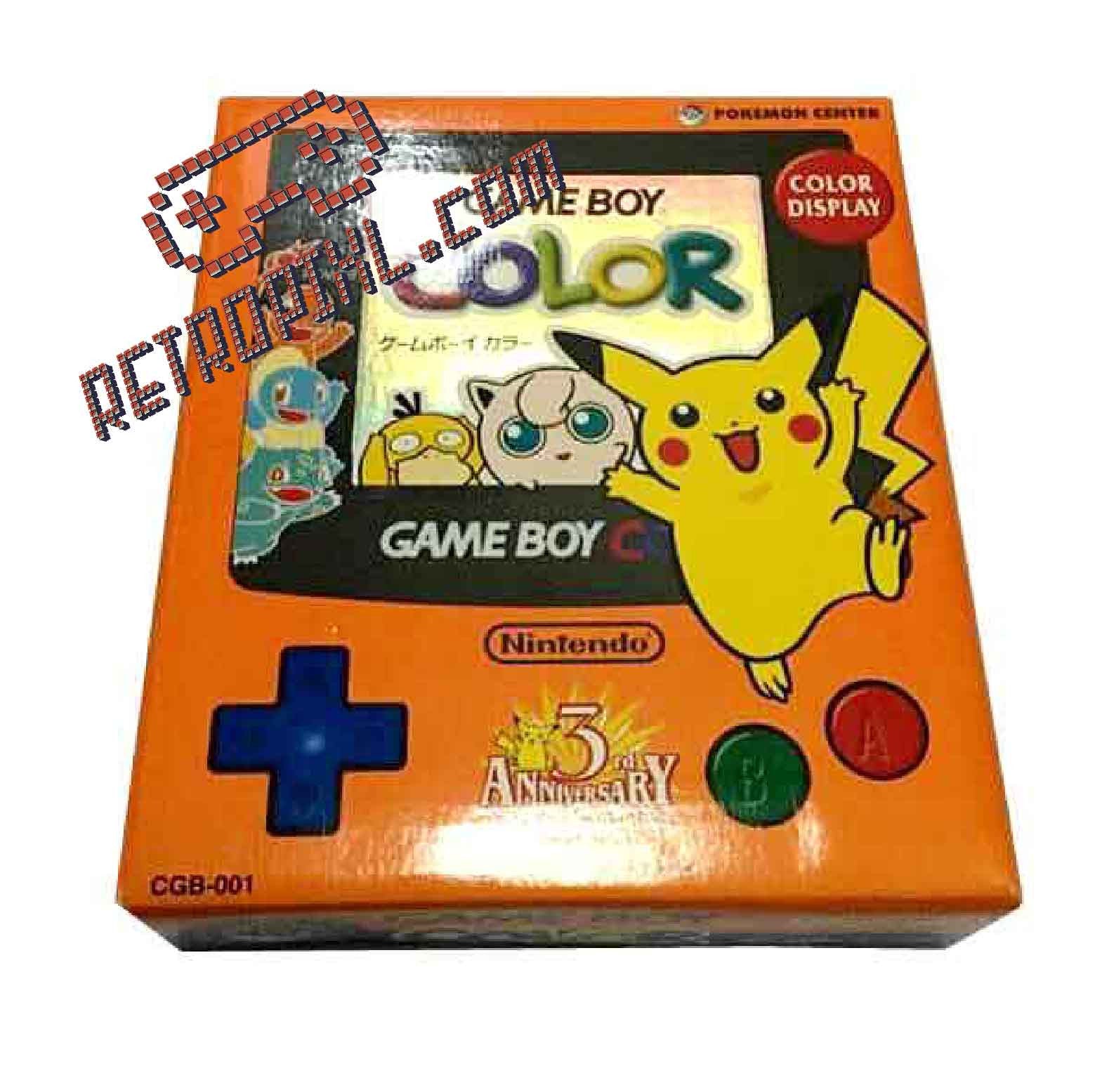 Nintendo Game Boy Color - Pokémon Center Gold/Silver LIMITED EDITION –  RetroPixl