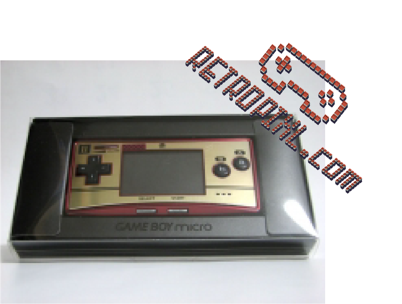 Nintendo Game Boy Micro Faceplate - Club Nintendo Famicom II LIMITED EDITION