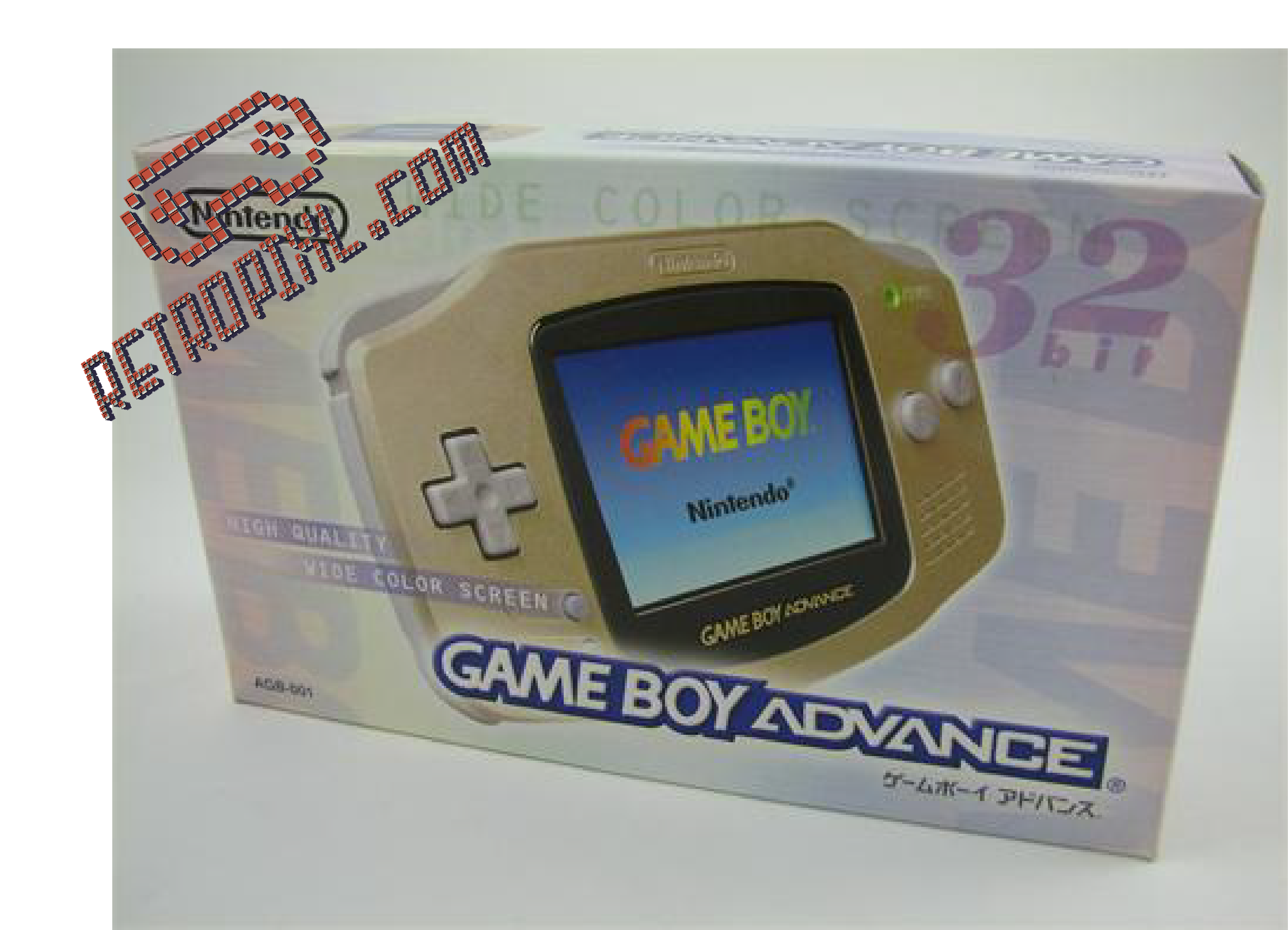 Nintendo Game Boy Advance Gold LIMITED EDITION