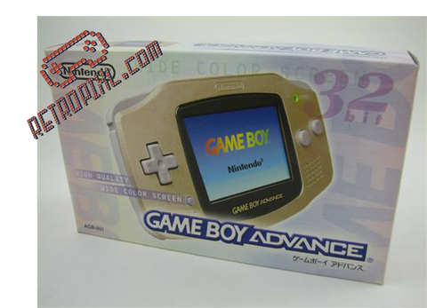 Nintendo Game Boy Advance Gold LIMITED EDITION