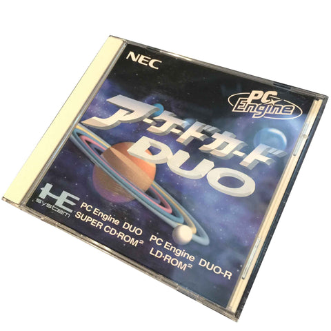Nec Pc-Engine Arcade Card Duo Rom Ram HuCARD (RAM Extension) Retropixl Retrogaming retro gaming Rare Console Collector Limited Edition Japan Import