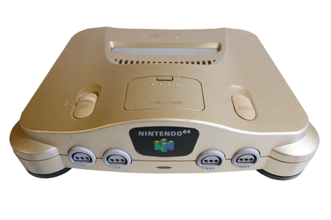 Nintendo 64 Gold Retropixl Retrogaming retro gaming Rare Console Collector Limited Edition Japan Import