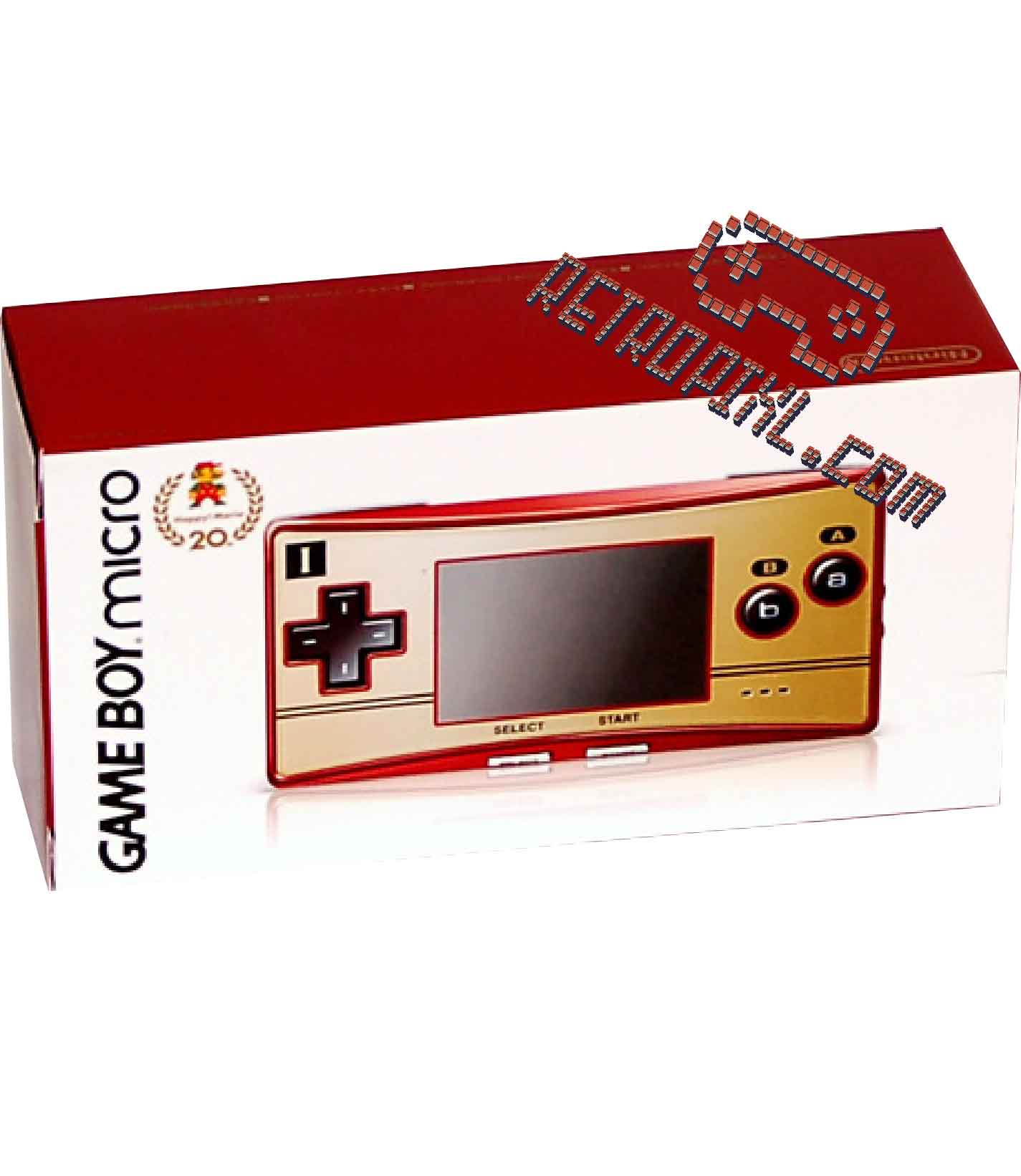 Nintendo Game Boy Micro - Famicom Version  Retropixl Retrogaming 