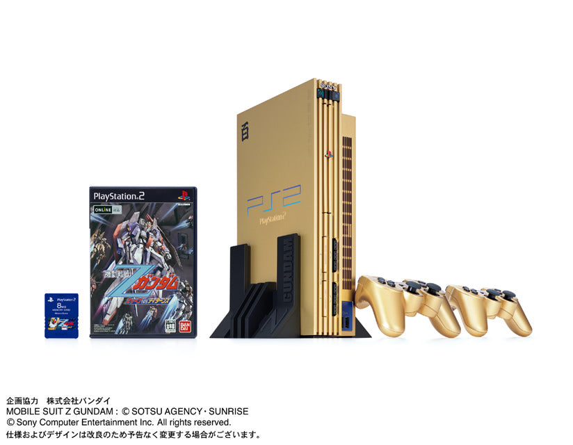 Sony Playstation 2 (PS2) Zeta Gundam Hyaku Shiki Gold LIMITED EDITION