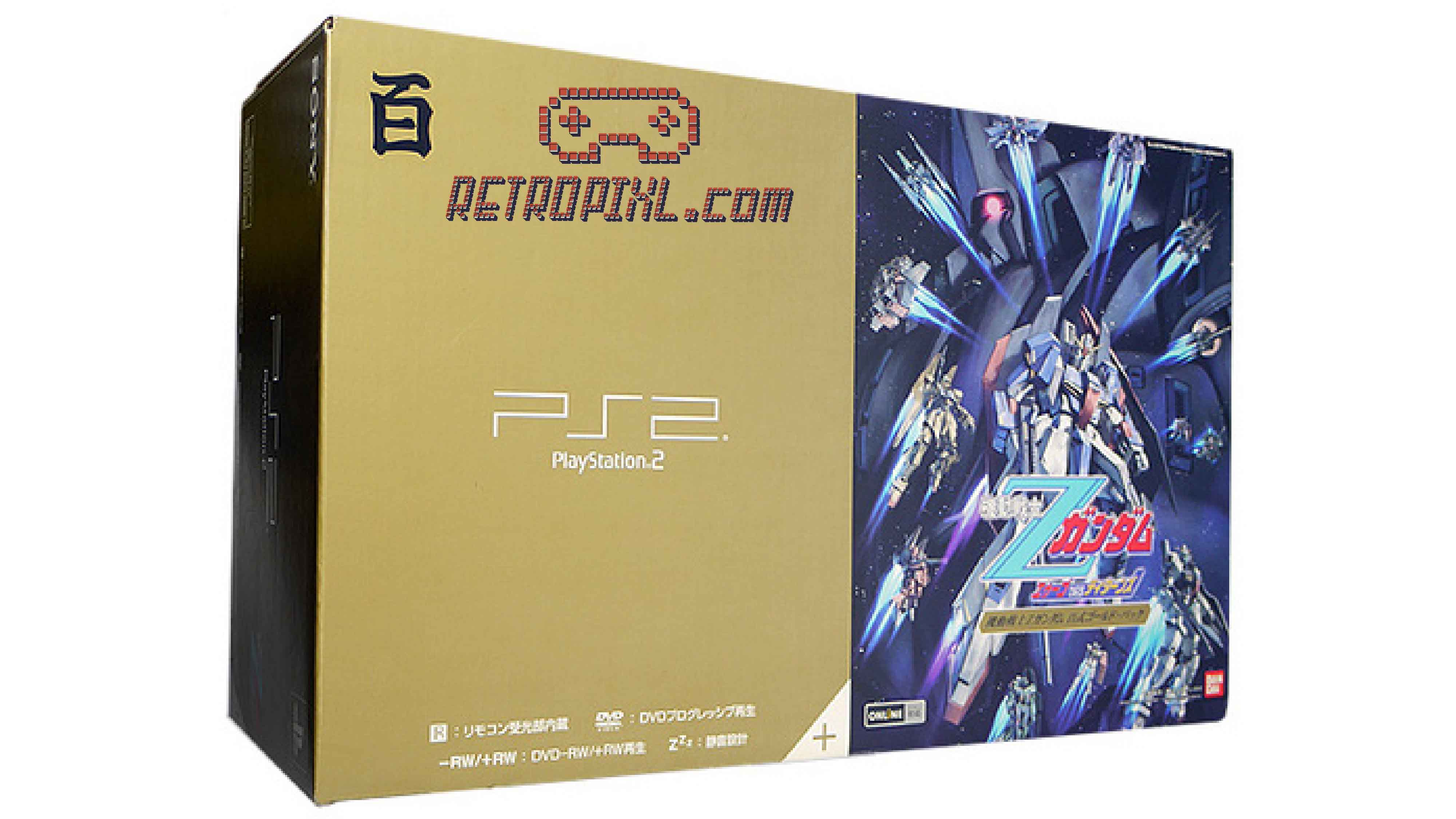 Sony Playstation 2 (PS2) Zeta Gundam Hyaku Shiki Gold LIMITED EDITION –  RetroPixl