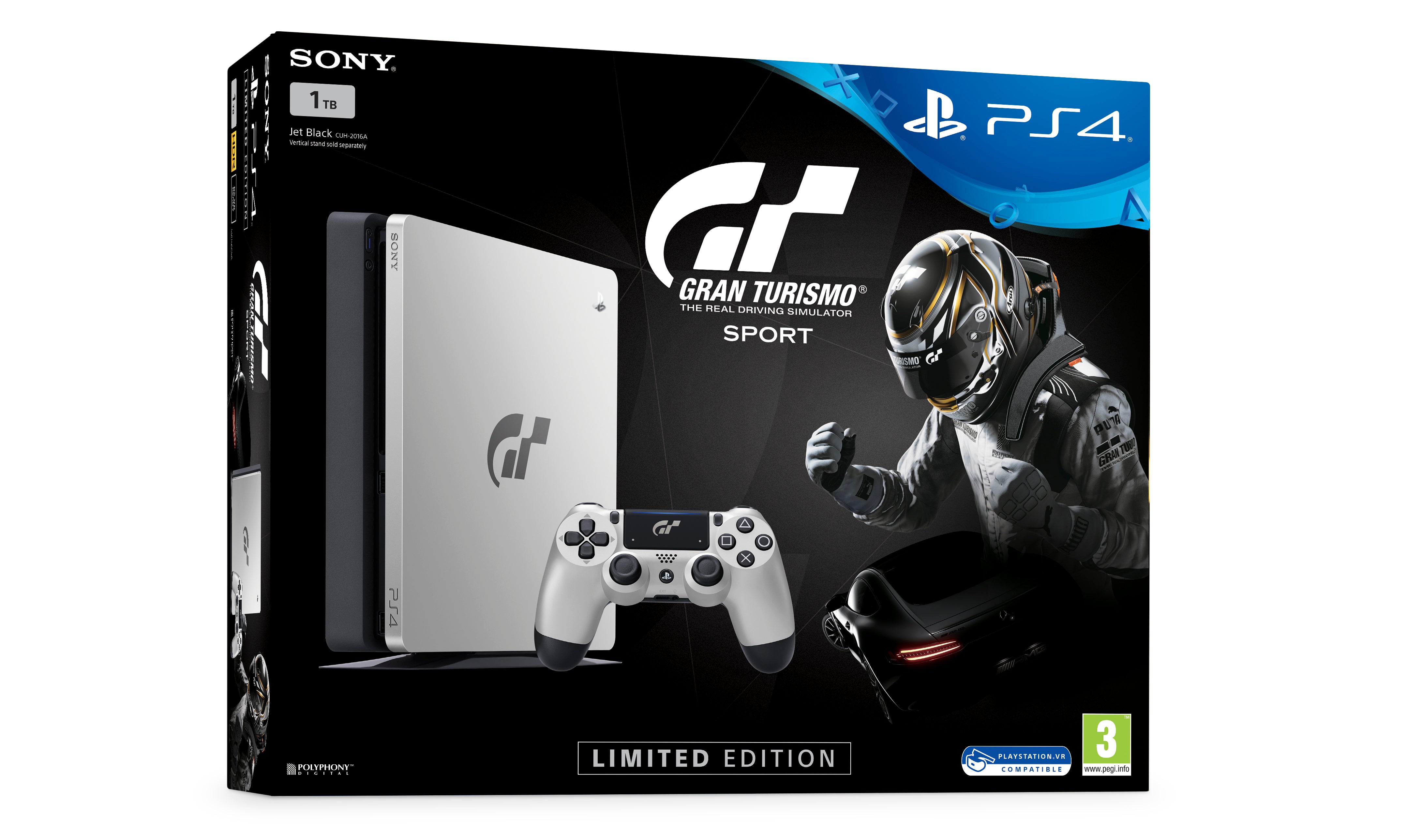 Sony Playstation 4 (PS4) Gran Turismo Sport LIMITED Bundle