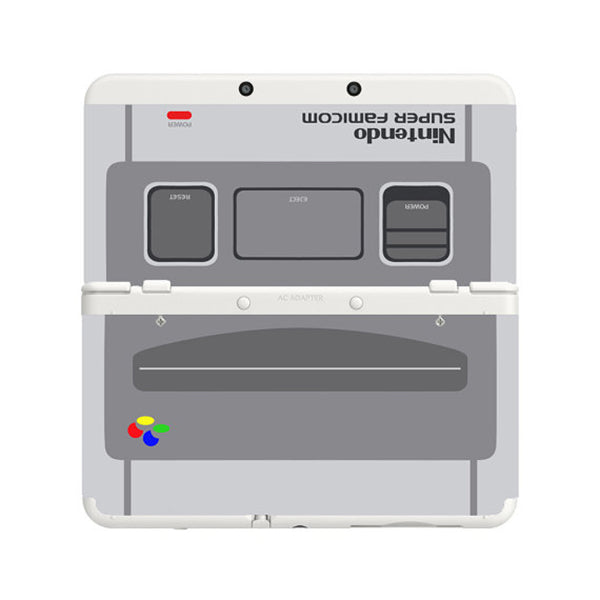 RetroPixl Retrogaming Nintendo 3DS LL Faceplate Super Famicom 