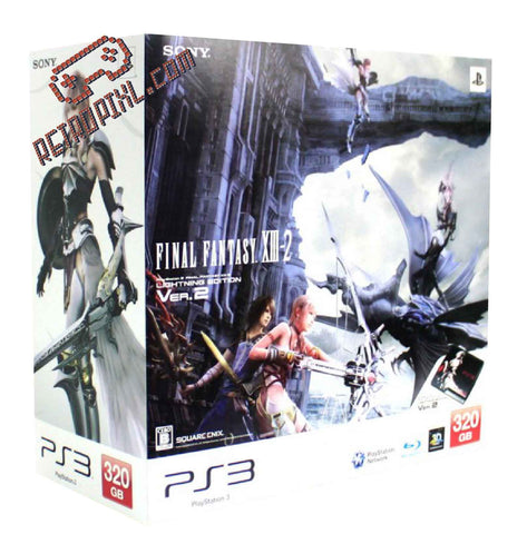 Sony Playstation 3 (PS3) Slim Final Fantasy XIII-2 (13-2) Lightning LIMITED EDITION