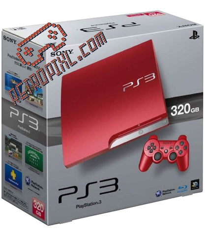 Sony Playstation 3 (PS3) Scarlet Red LIMITED EDITION