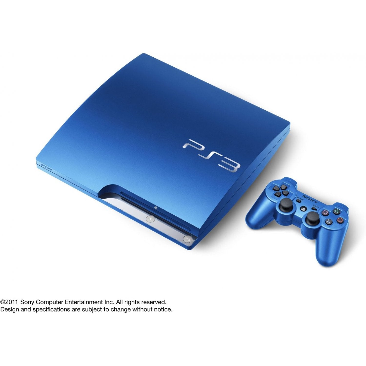 Sony Playstation 3 (PS3) Slim Splash Blue LIMITED EDITION