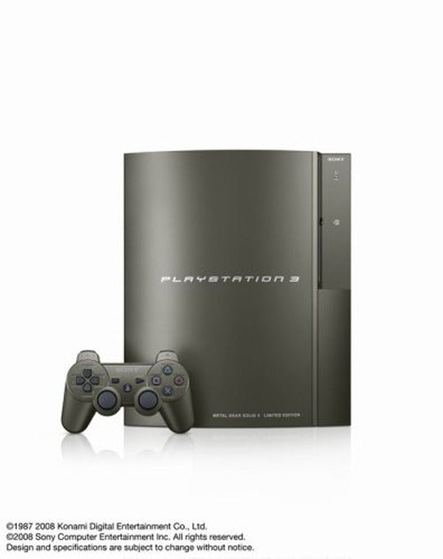 Sony PlayStation 3 Metal Gear Solid 4: Guns of the Patriots 80GB Piano  Black Console for sale online