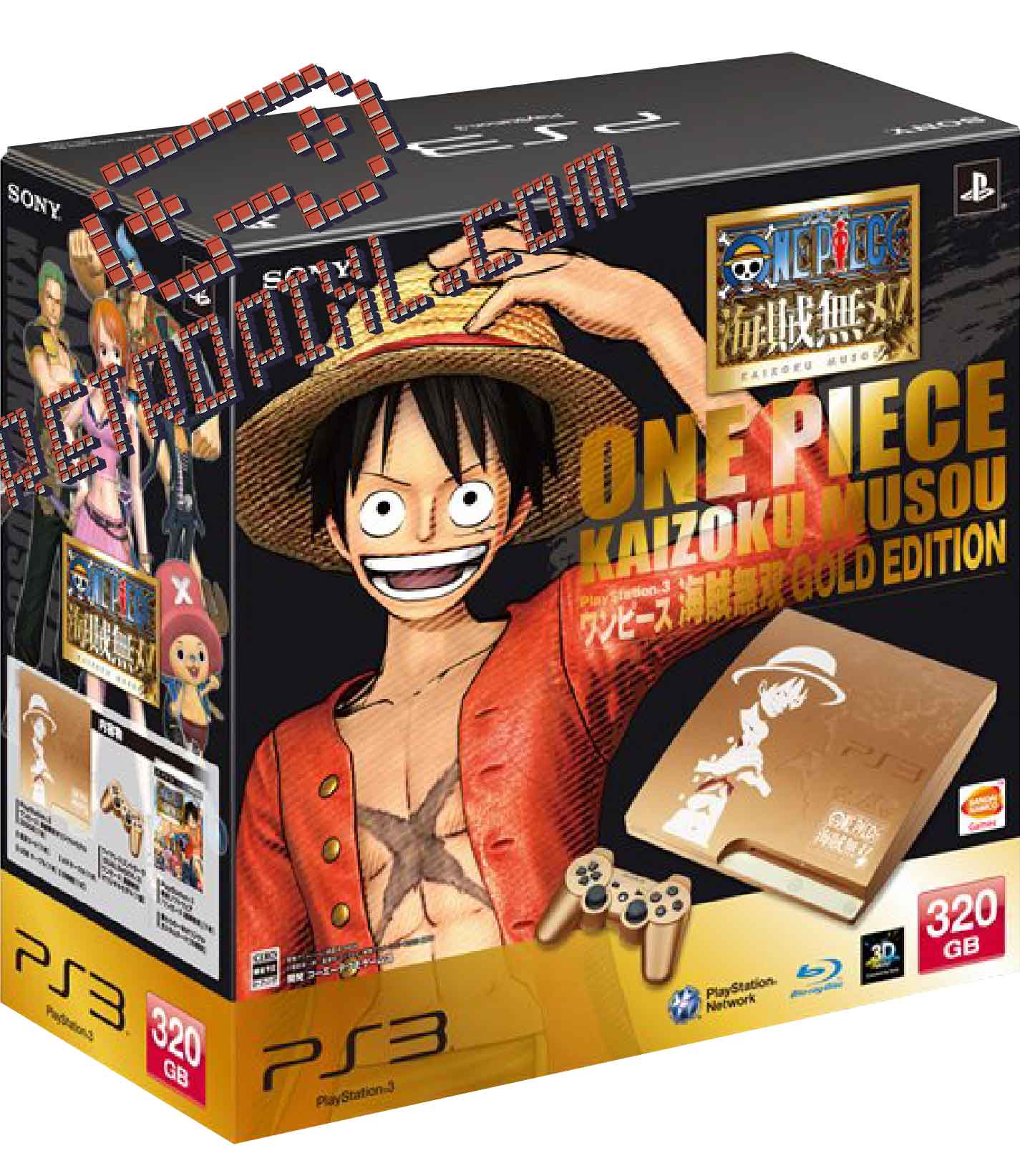 Sony Playstation 3 (PS3) One Piece Pirate Warriors LIMITED EDITION Bundle