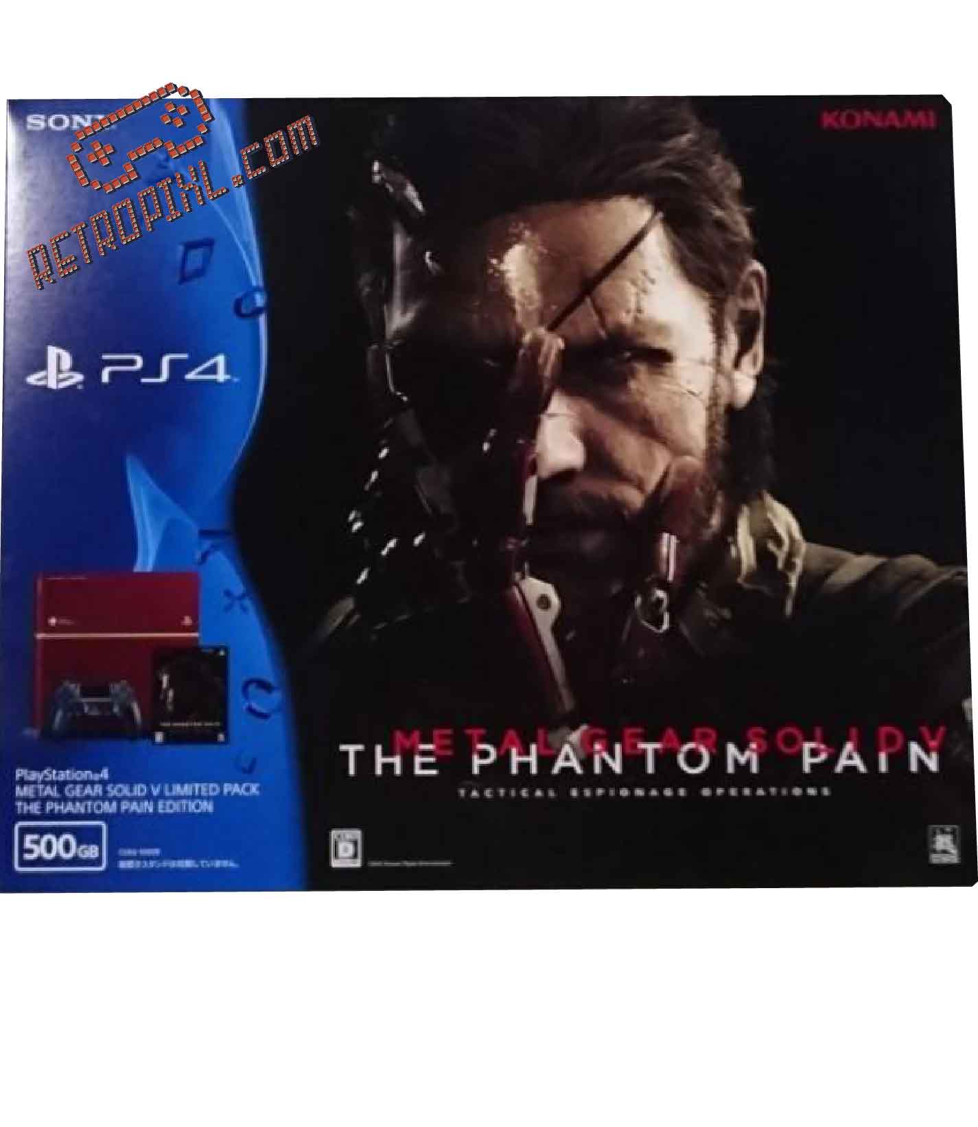 Sony Playstation 4 (PS4) Metal Gear Solid V the Phantom Pain LIMITED EDITION