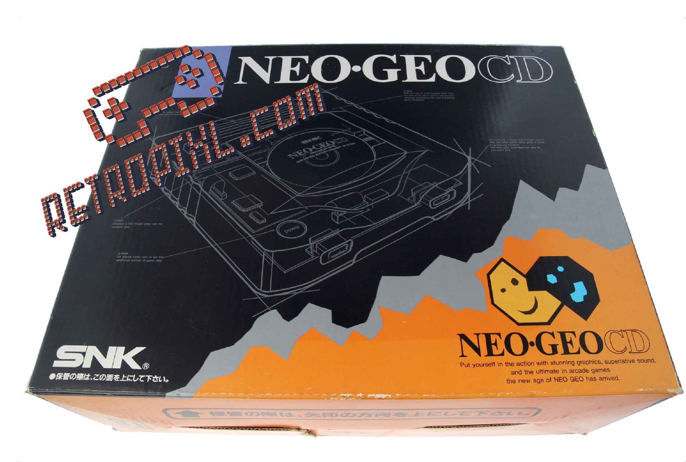 SNK Neo Geo CD Top Loading – RetroPixl