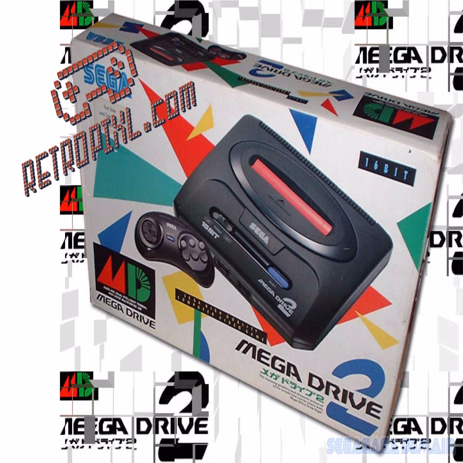 Australian Sega Mega Drive II Game System with Original Box & Inserts -  Genesis