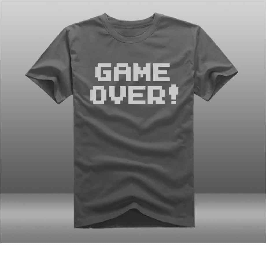 T-Shirt Game Over Pixel Retropixl Retrogaming retro gaming Rare Console Collector Limited Edition Japan Import