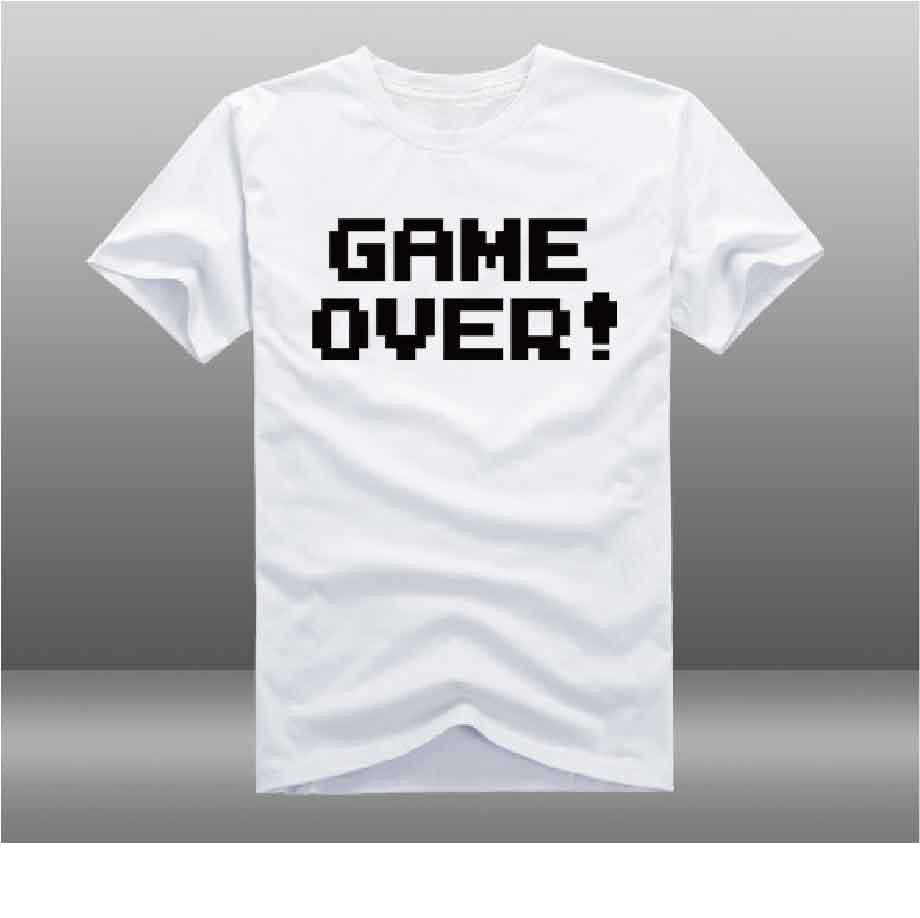 T-Shirt Game Over Pixel Retropixl Retrogaming retro gaming Rare Console Collector Limited Edition Japan Import